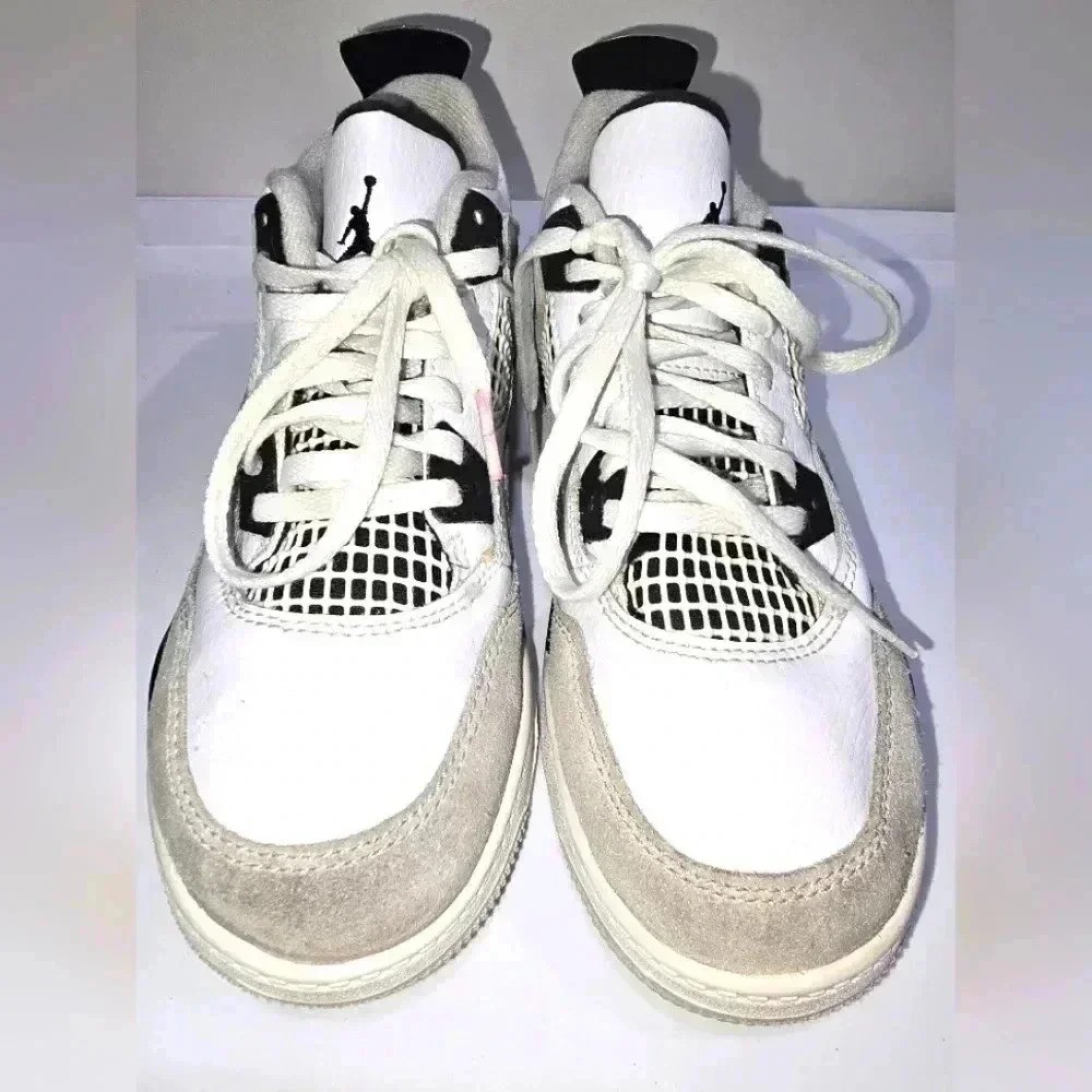 Nike Air Jordan 4 Retro Military Black Size 1Y BQ7669-111